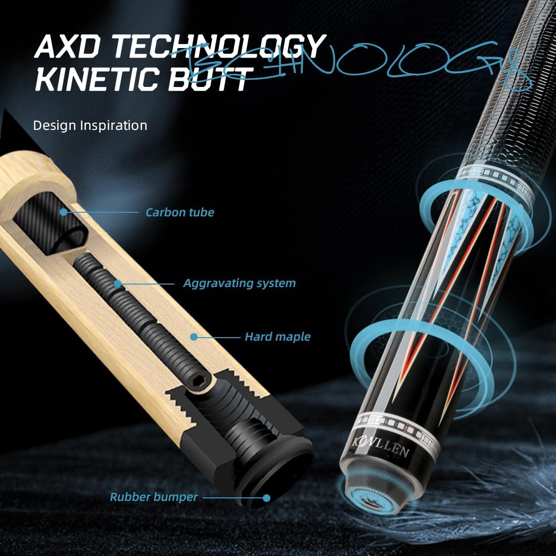 【FURY】ビリヤード プレイキュー KTシリーズ FURY】ビリヤード プレイキュー KTシリーズ